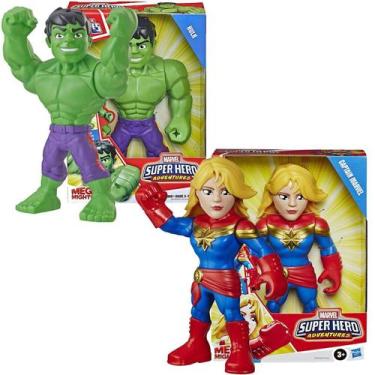 Imagem de Kit 2 Boneco Marvel Playskool Super Heroes Hasbro
