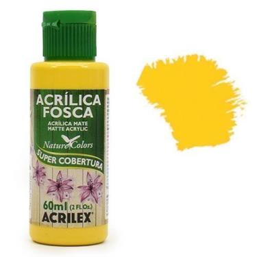 Imagem de Tinta Acrílica Nature Colors Acrilex 60ml, 505 - AMARELO OURO