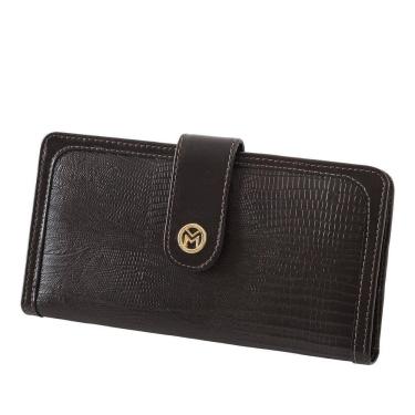 Imagem de Carteira Feminina Couro Legítimo Cnh Rg Cartões Mariart 100