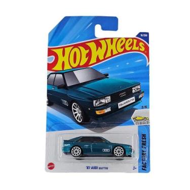 Imagem de Miniatura hot wheels 2/5 87 audi quattro 16/250 hyw72 - MATTEL