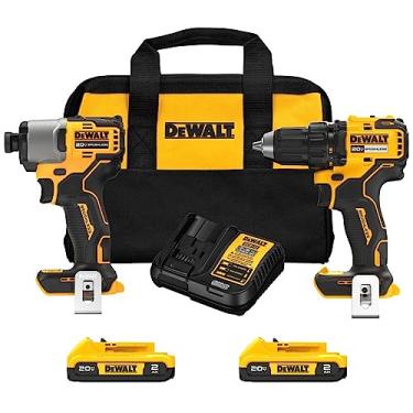 Imagem de DEWALT - Kit combinado de berbequim e impacto de 2 ferramentas sem escovas (DCK227D2)