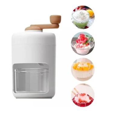 Imagem de Máquina de Gelo Raspado Manual SNOWPRO – Triturador de Gelo Portátil para Cones de Neve e Bebidas Refrescantes – Livre de BPA e Seguro para Crianças