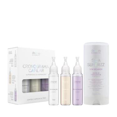Imagem de Amend Essencial Leave-in 180ml + Ampola Kit Cronograma 3x10ml