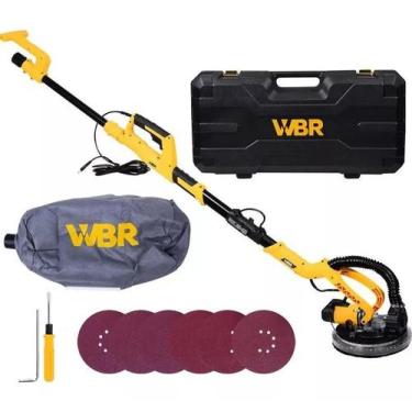 Imagem de Lixadeira Girafa Parede Teto Wagner Wbr 750w Com Aspirador, 220V