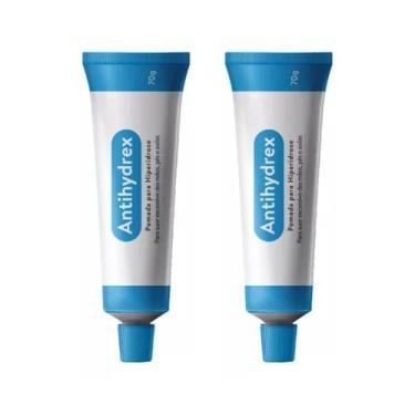 Imagem de Kit com 2 unidades Antihydrex Controle O Suor Excessivo Com Mãos E Pés