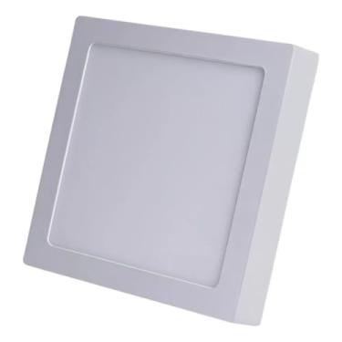 Imagem de Painel Plafon Sobrepor Quadrado 30x30 Avant 24w Branco 3000k