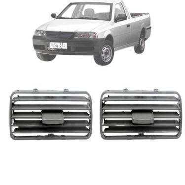 Imagem de Difusor Da Saída Ar Parati Saveiro Gol G3 1999 Até 2005 Flanel - Nat