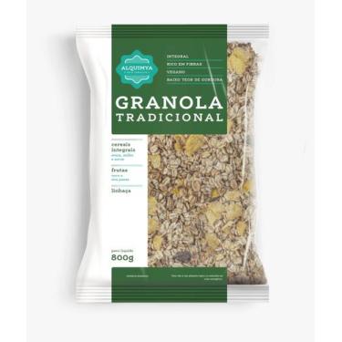 Imagem de Granola Tradicional Com Açúcar 800g - Alquimya