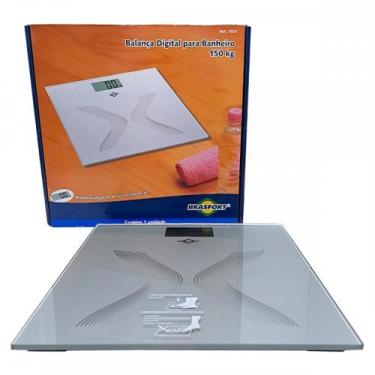 Imagem de Balanca Digital Para Banheiro 150Kg Brasfort - 7553