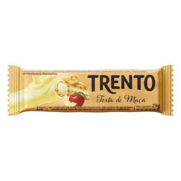 Imagem de Wafer Trento Torta de Maçã Chocolate Branco 29g