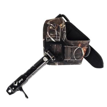 Imagem de FENJANER Liberação de arco de arco para arco composto alça de pulso ajustável, auxílio de liberação rápida para caça e tiro (camuflagem)