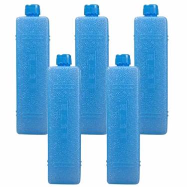 Imagem de Sacos de gelo reutilizáveis, 2/3/5/8/10 caixas de gelo para refrigeradores de ar, ventilador de ar condicionado, pacotes finos para freezers de longa duração, blocos de freezer para piqueniques, caixa