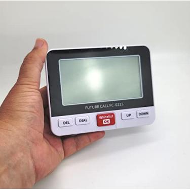 Imagem de Assistive Technology Services Identificador De Chamadas Com Lcd Grande E Bloqueador De Chamadas Fc-0215, Bloqueador De Spam, Ouça O Número De Telefone Do Chamador