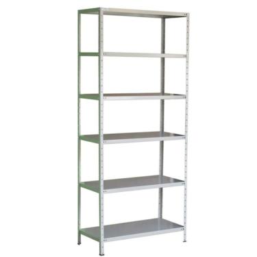 Imagem de Estante De Aço Com 06 Bandejas 40 Cm (26/20) – 1,98×0,92×0,40