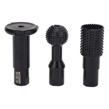 Imagem de 3PCS Angle Grinder Anexos M10 Rotary Sphere Burr Moagem Slotting Polimento Ferramentas Carpintaria Burr Set para Wood Plastic Fiber Board
