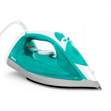 Imagem de Ferro de Passar Roupa a Vapor Philco PFV71 - Verde/Branco
