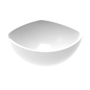 Imagem de Bowl Trio Branco Crippa Cumbuca Grande 500ml Plástico Sopas Caldos Salada