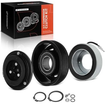 Imagem de A-Premium Kit de embreagem de compressor AC de ar condicionado compatível com BMW 323i 323is 1998-1999 2,5L, 328i 328is 1996-1999 2,8L, Z3 1997-2000 2,5L 2,8L 3,2L
