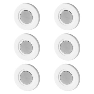 Imagem de ＫＬＫＣＭＳ 6x paredes de controle remoto titulares de adesão auto -adesão Organizador de armazenamento de sala de estar para ladrilhos de cozinha cama de mármore