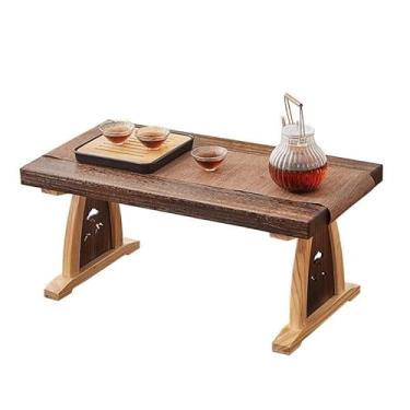 Imagem de Mesa lateral para cama, mesa chinesa, de café, moderna, mini zen medieval, mesas laterais e mesas de jantar para uso no escritório, mesa pequena (A média)