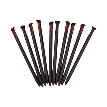 Imagem de 10 Canetas Stylus Metálicas Telescópicas para Nintendo 2DS/3DS/DS - To