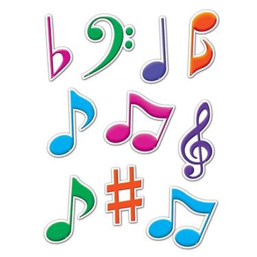 Imagem de Teacher Created Resources 5417 Notas Musicais