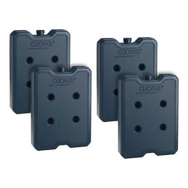 Imagem de Gelo Reutilizável Rigido 1 Litro 1050ml Clio Gel Bebidas Alimentos Vac