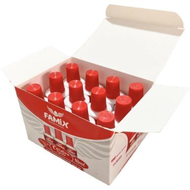 Imagem de Corretivo 18Ml Branco 12 Unidades - Famix