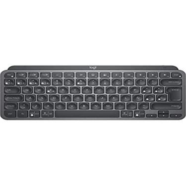 Imagem de Logitech MX Keys Mini teclado sem fios minimalista iluminado, compacto, Bluetooth, retroiluminado, USB-C, compatível com Apple macOS, iOS, Windows, Linux, Android, de metal - grafite