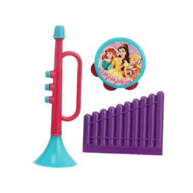 Imagem de Brinquedo Bandinha Musical Princesa Corneta Pandeiro Gaita