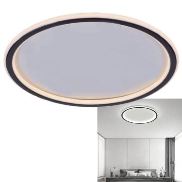 Imagem de Luminaria Led Paflon 3 Tons Sobrepor Teto Iluminaçao Decoraçao Sala Estar Casa Quarto Loja Empresa