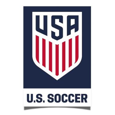 Imagem de Desert Cactus Pôster de futebol americano USMNT USMNT Seleção Nacional masculina dos Estados Unidos 28 cm por 43 cm decoração quarto (28 x 43 cm) (design D, papel)