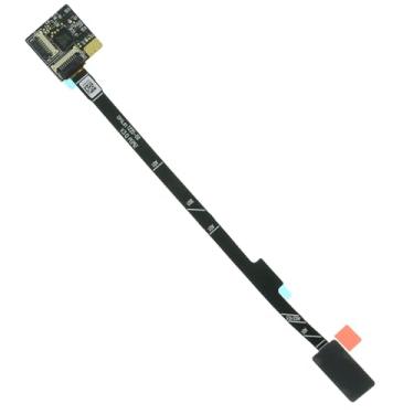 Imagem de Substituição da placa do botão liga/desliga de impressão digital para Dell Inspiron 7490 5000 7390 2 em 1 7391 2 em 1 7405 Vostro 5300 2 em 1, CKHXH 0CKHXH, módulo de leitor de impressão digital preto