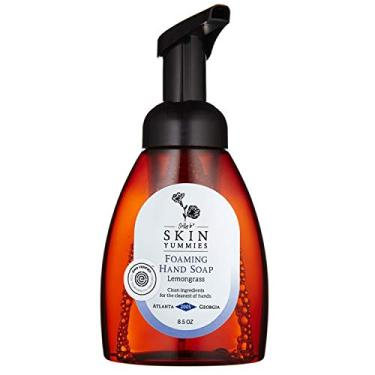 Imagem de Sally B's Skin Yummies Sabonete Líquido Para As Mãos Foaming Lemongrass - De Espuma Luxo Alívio Da Vermelhidão/Verificado Pela Ewg/8,5 Oz (Capim-Limão)