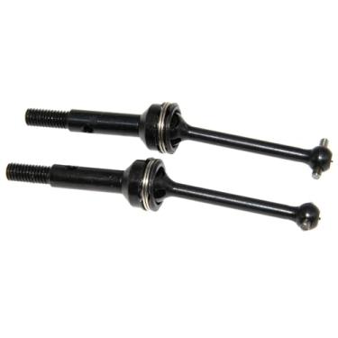Imagem de 8351 Drive Shaft Compatible with 1/10 Traxxas 4-Tec Upgrade Drift Ford Mustang Replace Rc Car Steel CVD Driveshaft Part Replace 2Pcs(Black)