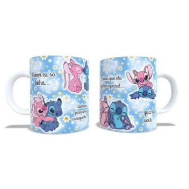 Imagem de Caneca Personalizada Stitch Com Café Sem Café (vários modelos) - loja 