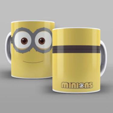 Imagem de Caneca Minions porcelana PERSONALIZADA - C.A SUBLIMAÇÃO