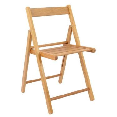 Imagem de Cadeira de Madeira FSC Dobrável Tramontina Lille em Madeira Tauari com