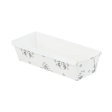 Imagem de Restaurantware Assadeiras de papel floral vintage bege 100 unidades, 1,2 L, à prova de gordura, prontas para forno, com design floral para restaurantes, padarias, cafés e uso doméstico.