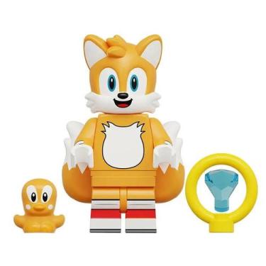 Imagem de Sonic 3 Personagem Brinquedo Ouriço Sha Dow Cauda Figura Modelo Boneca