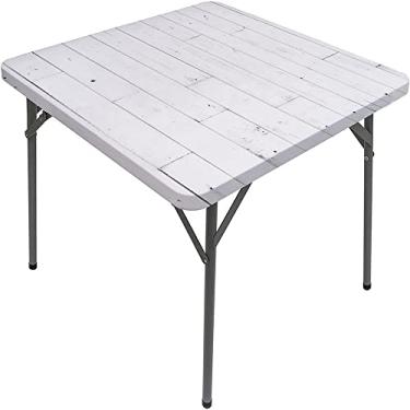 Imagem de Capa de mesa de madeira ajustada, estampa de textura de prancha de madeira, toalha de mesa impermeável interna/externa, sala de jantar de pátio e cozinha, serve para mesa de 107 x 152 cm