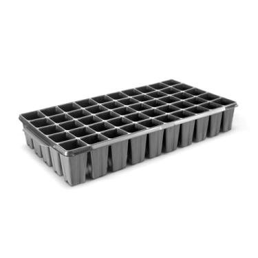 Imagem de kit 5 Bandeja Sementeira para mudas 50 Células grandes Nutriplan para Frutiferas Hortaliças Plantas