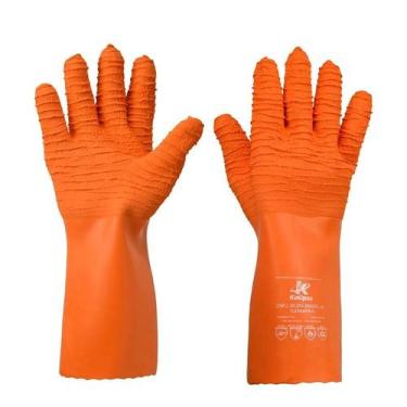Imagem de Luva latex c/palma corrugada sumatra ca 43590 kalipso, G