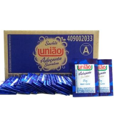 Imagem de Adoçante Sucralose em Sachê 600mg Caixa 400un União