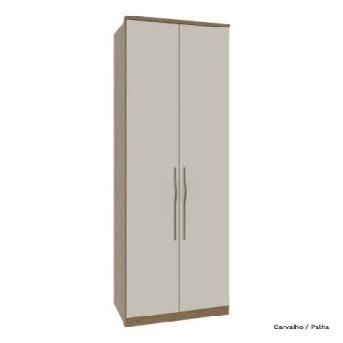 Imagem de Guarda Roupa Modulado 02 Portas 245cm Setiba - Móveis Rimo, Carvalho/P