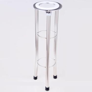 Imagem de Suportes De Suporte De Pia De Montagem Inferior, Suportes De Montagem De Pia De Pernas De Pia De Aço Inoxidável, Kit De Instalação De Suporte De Pia Ajustável, Sistema De Re, 61-71CM