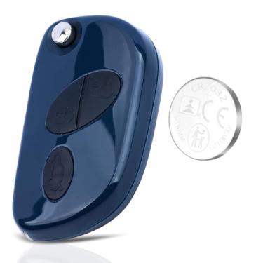 Imagem de Beefunny Chave de substituição para Maserati GranTurismo Quattroporte 2005-2019 3 botões entrada sem chave 433MHz ID48 Chip FCC ID: RX2TRF937 (1)