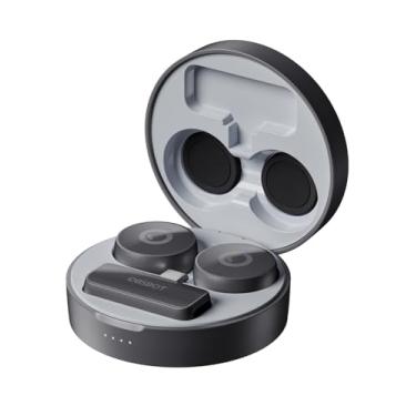 Imagem de OBSBOT Microfone sem fio Vox, microfones de lapela duplos com alcance de 300 m, áudio de estúdio de 48 kHz/24 bits, USB-C Plug & Play para streaming, YouTube, Podcast, Vlog, compatível com telefones