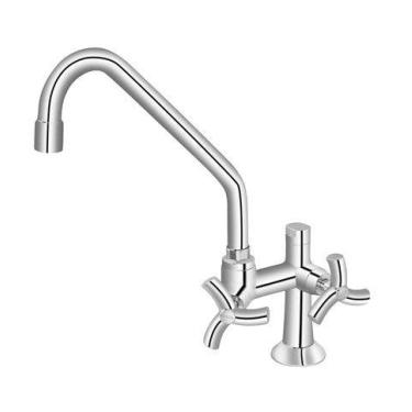 Imagem de Torneira cozinha de Mesa com Saida para filtro 1/2 DN 15 Docol Primor 