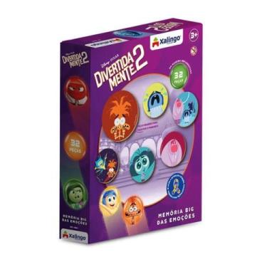 Imagem de Jogo da Memória Divertidamente 2 Big Xalingo Big das Emoções Disney Pi
